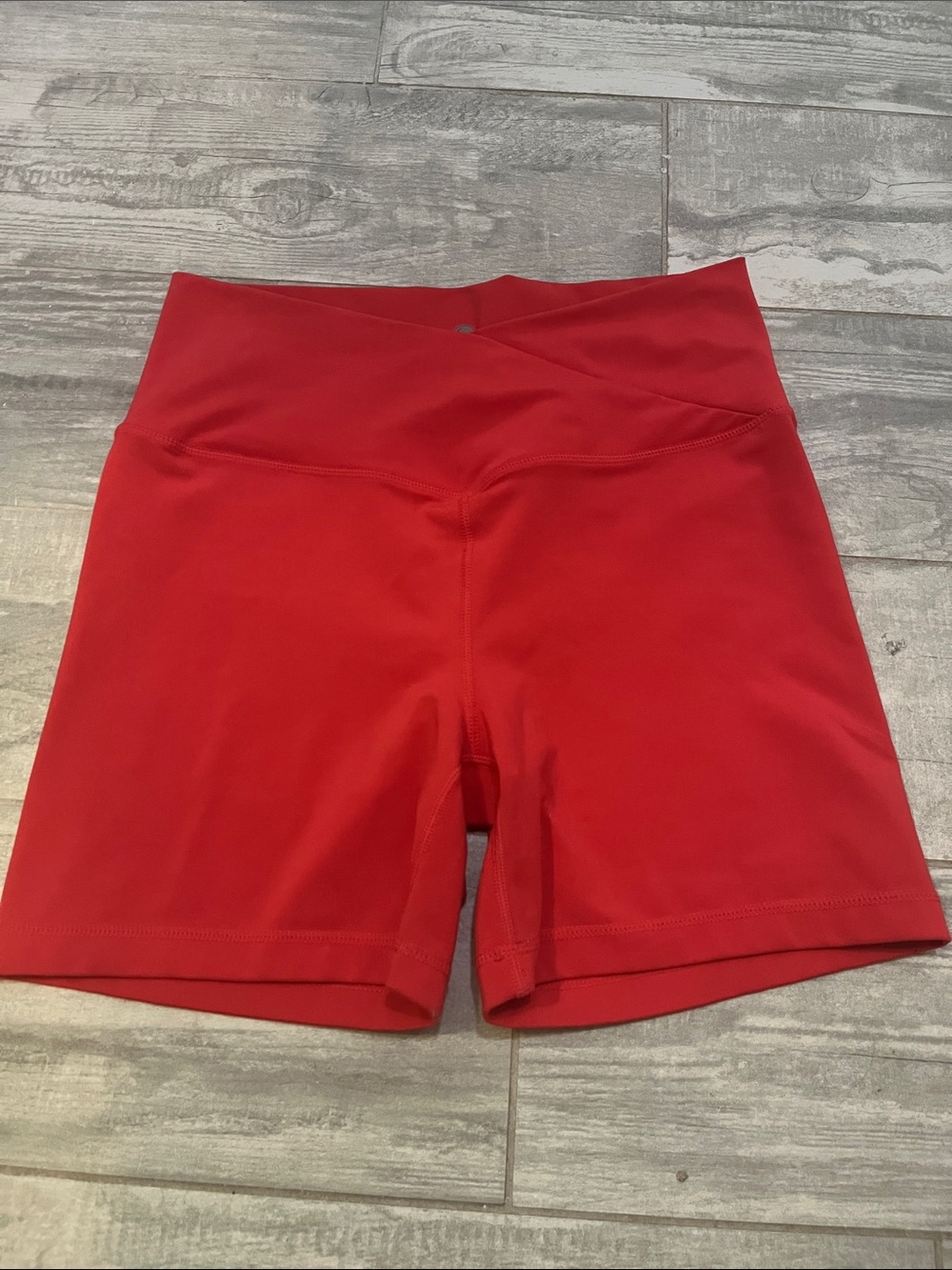 Yogalicious Coral High-Rise Bike Shorts